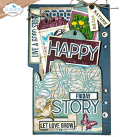 Page With Large Tab 1 - Elizabeth Craft Die Set