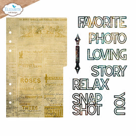 Page With Large Tab 1 - Elizabeth Craft Die Set