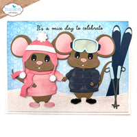 Big Mouse Winter Accessories - Elizabeth Craft Cute & Whimsical Die