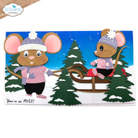 Winter Scenery Accessories - Elizabeth Craft Cute & Whimsical Die