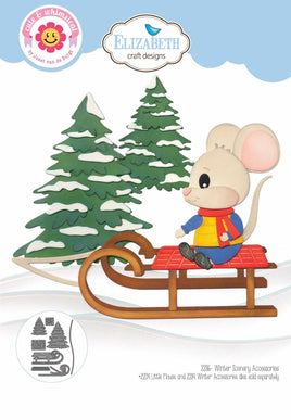Winter Scenery Accessories - Elizabeth Craft Cute & Whimsical Die