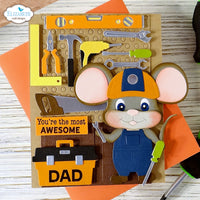 Construction Accessories - Elizabeth Craft Cute & Whimsical Die