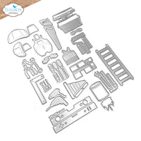 Construction Accessories - Elizabeth Craft Cute & Whimsical Die