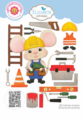 Construction Accessories - Elizabeth Craft Cute & Whimsical Die