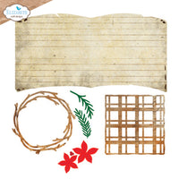 Book of Christmas Square - Cutting Die