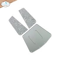 Delicate Fancy Card Easel - Elizabeth Craft Metal Die