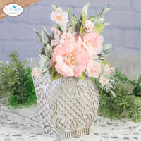 Delicate Fancy Card Easel - Elizabeth Craft Metal Die