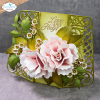 Delicate Fancy Card Easel - Elizabeth Craft Metal Die