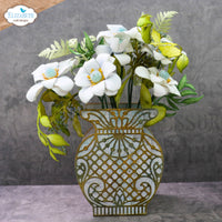 Delicate Fancy Vase - Elizabeth Craft Metal Die