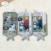 Winter Tags - Elizabeth Craft Metal Die