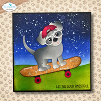 Skateboard - Elizabeth Craft Metal Die