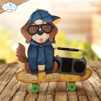 Skateboard - Elizabeth Craft Metal Die