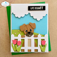 Garden Edges and Fence - Elizabeth Craft Metal Die