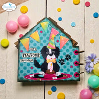 Dog House Build a Book - Elizabeth Craft Metal Die