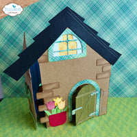 Dog House Build a Book - Elizabeth Craft Metal Die