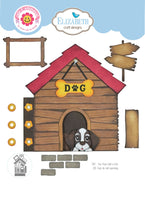 Dog House Build a Book - Elizabeth Craft Metal Die
