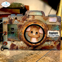 Camera and Suitcase Build a Book - Dies