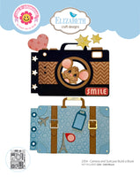 Camera and Suitcase Build a Book - Dies