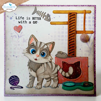 Cats - Cat Scratching Post
