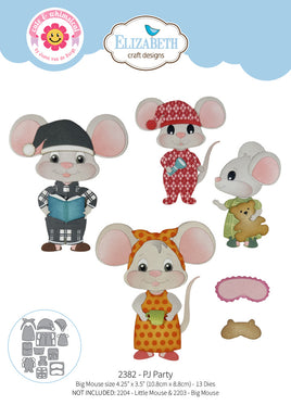 PJ Party- Elizabeth Craft Metal Die