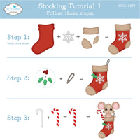 Stocking - Elizabeth Craft Metal Die