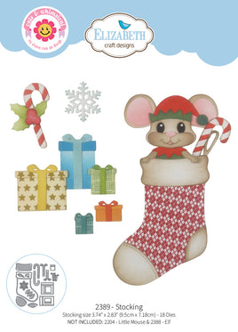 Stocking - Elizabeth Craft Metal Die
