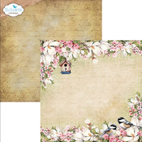 Spring Blossom - Elizabeth Craft Double-Sided Cardstock Pack 12"X12"