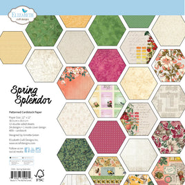 Spring Splendor - Elizabeth Crafts Double-Sided Cardstock 12"X12"