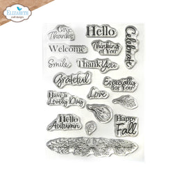 Autumn Greetings - Clear Stamp