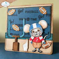 Sport Sentiments - Elizabeth Craft Clear Stamps