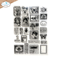 Postage Stamps 3 - Elizabeth Craft Stamp Set