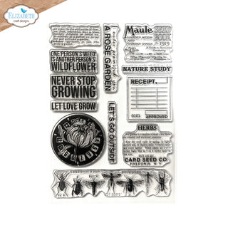 Wildflower - Elizabeth Craft Stamp Set