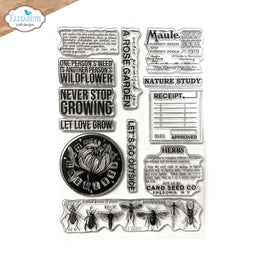 Wildflower - Elizabeth Craft Stamp Set