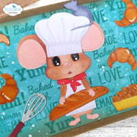 In the Kitchen - Elizabeth Craft Cute & Whimsical Stamps