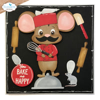 In the Kitchen - Elizabeth Craft Cute & Whimsical Stamps