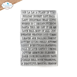Journal Phrases 6 - Clear Stamp