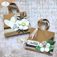 Bohemian Rose Sentiments - Elizabeth Craft Clear Stamps