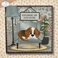 Dog Days Sentiments - Elizabeth Craft Clear Stamps