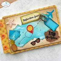 Destination Fun Sentiments - Clear Stamp