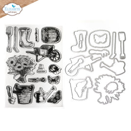 Garden of Love - Clear Stamp & Die Set