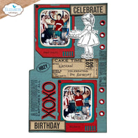 Celebrations 2 - Elizabeth Craft Stamp and Die Set