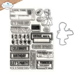 Celebrations 2 - Elizabeth Craft Stamp and Die Set