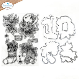 Deck the halls - Clear Stamp & Die Set