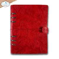 Festive Red Embossed - Memory Binder