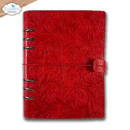 Festive Red Embossed - Memory Binder