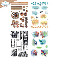 Layers of Time - Elizabeth Crafts Rub-Ons