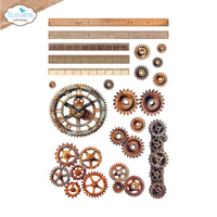 Layers of Time - Elizabeth Crafts Rub-Ons