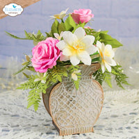 Floral Vase - Elizabeth Craft Craft Kit