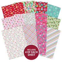 Hunkydory Essential Selection Paper Pad - Cute Christmas