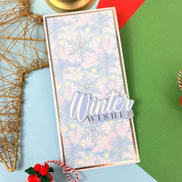 Hunkydory Essential Selection Paper Pad - Pastel Snowflakes